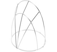 GALPADA Metal Hair Crown Making Accessory Silver Simple Appearance Design Easy to Put on Practical Ancient Headdress Frame Unique and Distinctive for Photo Taking and Cosplay Activity