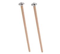 GALPADA Metal Head Xylophone Mallets with Short Handle Precision Aluminum Percussion Sticks for Glockenspiel and Chime Durable Hammer for Crisp Sound Suitable for All Skill Levels and