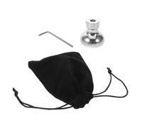 GALPADA Metal Tuning Fork Holder with Protective Bag Multi-hole Stand for Musical Instrument Repair Silver Tuning Fork Storage and Replacement Accessory