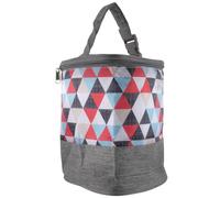 GALPADA Milk Bottle Storage Bag Insulated with Carrying Handle, Portable Oxford Cloth Thermal Pouch for Milk Bottle, White, Travel and Feeding Use