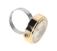 GALPADA Mini Finger Ring Watch Colorful Crystals Waterproof Quartz Watch for Students and Boys and Girls for Casual and Study Use