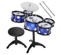 GALPADA Mini Jazz Drum Set for Boy Girl Multifunctional Boy Girl's Percussion Toy Includes Various Sound Effects and Modes for Music Development and Interactive Play