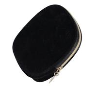 GALPADA Mini Makeup Storage Bag Small Square Black Velvet Key Pouch for Change and Essentials for Daily Use Travel