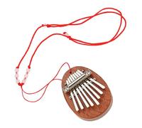 GALPADA Mini with Sound and Safe Design Thumb Piano Wooden 8 Keys Kalimba for Party and Performance, Suitable for Beginners and Professionals