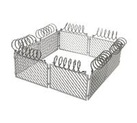GALPADA Miniature Farm Fence DIY for Boys Playset Accessories Easy to Assemble Grey Plastic Model Fence for Scene Layouts Authentic Protective Barrier for Military Prison and Table Use