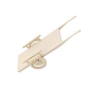 GALPADA Miniature Farm Tool Models Handpolished Resin Mini Board Cart Dollhouse Decor Educational Micro Landscape Accessories for Ancient Village Simulation and Fairy Garden Display