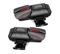 GALPADA Mobile Gaming Controller Triggers Including Six-Finger Linkage Alloy Black Set and Breathable Copper Fiber Gray-White Finger Sleeves for Smartphone Gaming Sessions