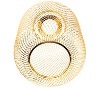 GALPADA Modern Metal Wire Mesh Lampshade Durable Iron Lamp Cover for Ceiling Pendant Lights Reusable Replacement Shade with Simple Installation Suitable for Wall Floor and Ceiling Lamps in