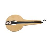 GALPADA Mongolian Jaw Harp Metal Circular Mini Musical Instrument Elegant Golden Style with Authentic Sound Versatile Application for Performances and Teaching Beginners Music Enthusiasts Color