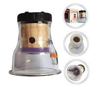 GALPADA Moxibustion Box with Burn Wood Design for Neck Waist Relief Easy to Use Vacuum Cupping Holder for Arthritis and Cold Dispelling