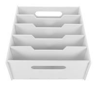 GALPADA Multi-compartment Cash Tray Storage Box with Foam Sheet Material for Easy Organization and Improved Efficiency, for Business Hall and Stores, White Cash Drawer Insert
