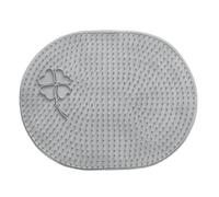 GALPADA Multi-Function Foot Cleaner Mat and Massager with Exfoliating TPE Material and Non-Slip Design, Large Enough for Two Feet, for Standing Use in Shower Or Bath