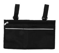 GALPADA Multi-Function Wheelchair Side Pannier Bag for Rollator and Wheelchair, Wear-Resistant Polyester Material, Convenient to Use, for Shopping and Outdoor Activities
