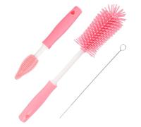 GALPADA Multi-functional Bottle Brush Cleaner Set with Comfortable Handle and Silicone Bristles for Cleaning Cups and Water Bottles, for Wedding Registry Or Mother's Day