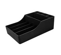 GALPADA Multi-functional Coffee Organizer Station Storage Box for Bar Counter and Cafe with Compartment Design for Cups Straws Syrup and Napkins Lightweight Coffee Bar Accessory