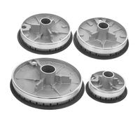 GALPADA Multi-use Gas Burner Head Replacement Kit and Stove Burner Caps with Smooth Surface Easy to Install and Clean Stable Fit for Gas Cookers and Hobs Practical Stove Accessory