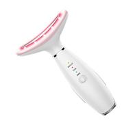 GALPADA Multifunction Neck Massager and Wrinkle Reduction Skin Care Device, White, with Massage and Lifting Features for Neck and Face Skin Tightening, Suitable for Anti-aging Beauty Routine