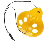 GALPADA Multifunctional Aquatic Frog Habitat for Reptiles and Amphibians Yellow Resting Shelter with Vibrant Color Delicate Design for Toads Tadpoles and Small Water Animals Terrarium