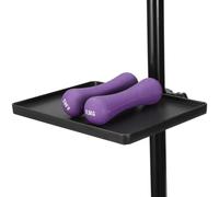GALPADA Music Stand Abs Plastic Microphone Stand Shelf with Clip-on Design, Easy to Clean for Live Broadcast Use, Convenient Live Broadcast Rack and Sound Card Shelf Accessory