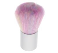 GALPADA Nail Brush for Dust Comfortable Grip Soft Bristles Vibrant Rainbow Bristle Design Plastic Base Man-made Fibers Stylish Dust Brush for Nails Cleaning Manicure Sessions