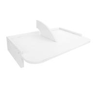 GALPADA Nail-free Wall Mounted Projector Stand with Strong and Stable Pvc Structure, Practical White Projector Display Bracket for Home Cinema and Bedroom Use