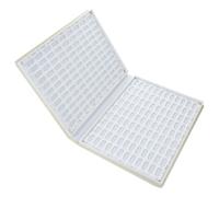 GALPADA Nail Polish Display Book Random Color 216 Colors with Alligator Texture, White Nail Card Featuring Fine Workmanship and Sturdy Design, for Salon and Personal Use