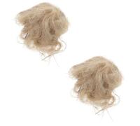 GALPADA Natural Bird Nesting Material 2 Packs Soft Bedding Pads Made of Jute Silk and Cotton for Nest Building and Porch Use Suitable for Hamster and Lark