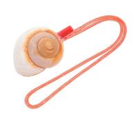 GALPADA Natural Large Conch Shell Whistle for Easy to Play Nautical Noise Maker and Decorative Birthday Party Favor for Boys and Beach and Seaside Fun