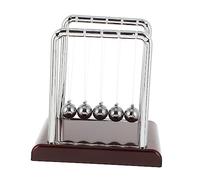 GALPADA Newton's Cradle Pendulum Balls Energy Conservation Model for Physics Teaching Kinetic Desk Toy for Adults and Boys and Girls Elegant Office Decor Stress Relief