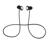 GALPADA Noise Cancelling for Sleeping and Study, Moldable Silicone Material with CD Pattern Design, Black Colour with Cord for Hearing Protection and Comfortable Noise Reduction