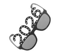GALPADA Novelty Sunglasses Sturdy Material for Year Eve Decorations Fun Photo Booth Prop for Graduation and Holiday Celebrations Vibrant Sparkling Design for Memorable Events
