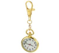 GALPADA Nurse Pocket Watch with Key Buckle Clip Fob Watch for Women Elderly Students Large Clear Dial Medical Timepiece for Healthcare Professionals
