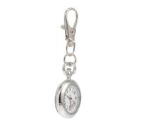 GALPADA Nurse Watch Keychain Watch Keys Holder Vintage Glass Alloy Multi-Purpose Keyring Design Silver Portable for Nurses Random Style