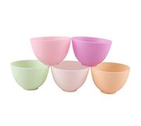 GALPADA Odorless Silicone Bowl 4.1 Inch Flexible Anti-drop Prep Measuring for DIY Facial Mask Mixing and Holding Chopped Peppers Or Sauces