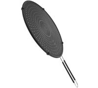 GALPADA Oil Splash Guard Silicone Net Cover for Frying Pan Handle, Non-Stick Pot Splash Screen for Cooking Safety, Kitchen Use, Multifunctional, Random Colour