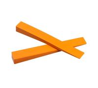 GALPADA Orange Rubber Tuning Fork Mute for Piano Maintenance Accessories, Stainless Steel and Rubber Material, Designed to Tune Musical Instruments and Maintain Accurate Performance