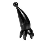 GALPADA Ox Horn Scalp Comb Handheld Massage Tool 7-9cm Solid Ox Horn Hair Comb for Head Massage and Scalp Acupressure Suitable for Men and Women Hair Care Random Style