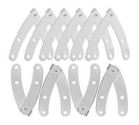 GALPADA Packing Box Lid Support Hinges 10 Pieces Iron Drop Down Slow Close Mechanism for Boxes and Storage Chests in Study or Bedroom