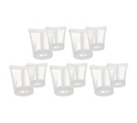 GALPADA Paint Sprayer Screen Mesh Filters Suitable for Automotive Painting Project 10pcs 120 Mesh Replacement for Sprayer with Nylon Material, Easy to Replace and Maintain