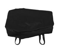 GALPADA Paintable Pet Burial Bag for Dogs and Small Pets Coffin Shaped Non-woven Fabric Body Bag with Handle Tear-resistant Funeral Supplies and Backyard Cremation Black