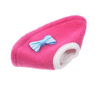 GALPADA Parrot Anti-bite Collar Bird Protective Neckwear for Plucking Prevention Soft Polar Fleece Material Easy Injury Healing Aid Pink S Random Color