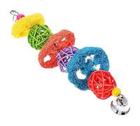 GALPADA Parrot Chew Durable Hanging Cage Accessory for All Birds Wear Resistant Biting String for Beak Grinding and Interactive Play Safe Natural Material for Parakeets Macaws Ringneck