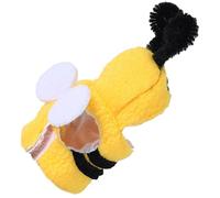 GALPADA Parrot Clothes Bee Shaped Costume Creative Warm Parrot Halloween Cosplay Outfit for Pet Birds Stylish Bee Shape
