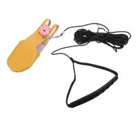 GALPADA Parrot Flight Suit Skin-friendly and Practical to Use Soft Suede with 4m Leash Bird Clothes for Green Ch onure and Budgie for Travel and Hiking