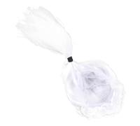 GALPADA Pcs Adjustable Judges Wigs Lawyer Wig Real Hair Feel Long Curly Headdress Supply for Men