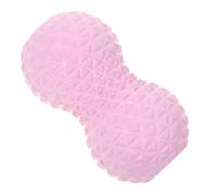 GALPADA Peanut Massage Ball Roller for Deep Tissue Sports Massage Firm Double Lacrosse Ball for Back Foot Neck Acupoint Therapy Stress Relief and Muscle Relaxation at Home Work