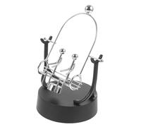 GALPADA Perpetual Motion Instrument Iron Swing Lover Desktop Decor Rustproof Sturdy Artistic Ornament Creative Physics Pendulum for Home Office Gift