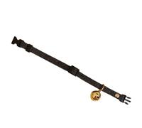 GALPADA Pet Collar and Bell with Golden Star Pattern Adjustable Denim, Simple Creative Star-shaped Alloy Buckle Necklace to 15kg for Dogs and Cats Suitable for Small to Medium Pets