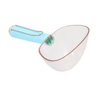 GALPADA Pet Food Scoop and Precise Measurement Scale Ergonomic Abs Design with Stainless Steel Clip for Measuring Pet Food and Feeding for Cat and Dog