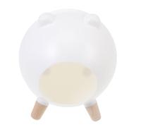 GALPADA Pet House Cage Ornament for Shaped Small and Hedgehogs Hamsters Creative Abs and Wood Material Providing Entertainment a Safe Place, Hamster Shelter